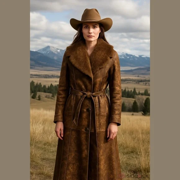 Penny Lane Rodeo-Ready Vintage Levinson
Leather Coat - NFR Statement Piece - Picture 15 of 15